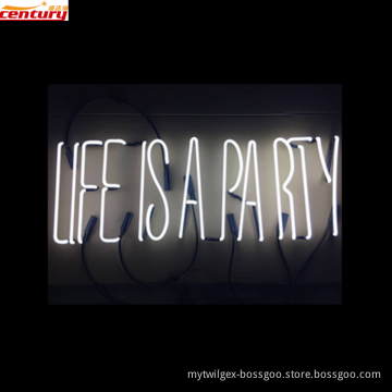 wholesale china factory price life is a party neon sign